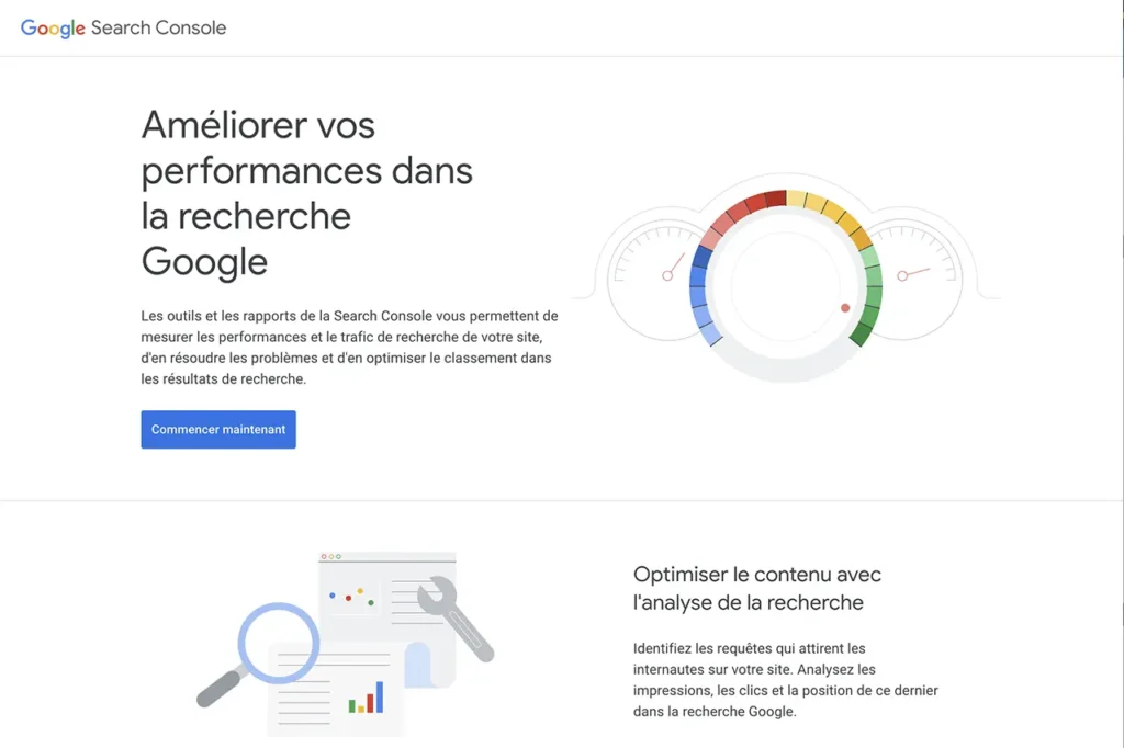 Google Search COnsole : suite d’outils SEO pour le monitoring de votre site Internet vis-à-vis du référencement naturel dans l’index Google